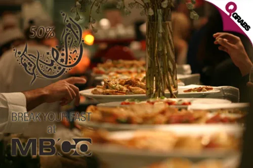 For QR25 break your fast at MBCo (QR50 Value)